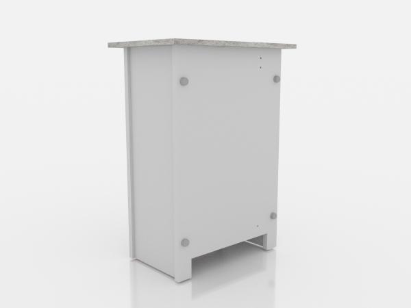 SYM-407B Symphony Portable Backwall Counter -- Back View 